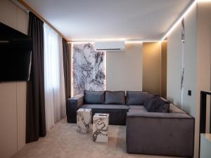 Ruang duduk di Aslan Gold Hotel