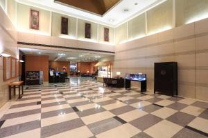TV a/nebo společenská místnost v ubytování Dai-ichi Hotel Ryogoku