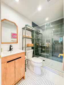 Koupelna v ubytování Cozy Designer Guesthouse with Style - RE