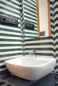 Koupelna v ubytování The Forest Creek Wood Kiari