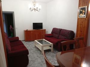 Et tv og/eller underholdning på Alojamiento Cervantes