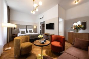 Μια τηλεόραση ή/και κέντρο ψυχαγωγίας στο Hotel Palladian