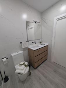 Ένα μπάνιο στο Apartamento Turistico NC +5 φωτογραφίες