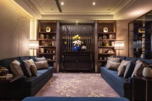 Zona d'estar a Savills Residence Daxin Shenzhen Bay