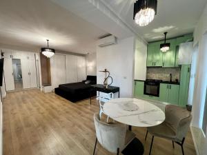 Kuchyň nebo kuchyňský kout v ubytování Studio One Cassas Residence