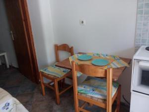 Kuchyň nebo kuchyňský kout v ubytování Anastasia - Efthimios Apartments
