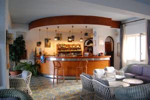 Khu vực lounge/bar tại Hotel Giardino Sul Mare
