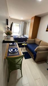 Istumisnurk majutusasutuses Flat com Hidromassagem Privativa no Centro De Porto de Galinhas - Sol e Mar Residence