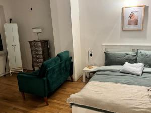 Χώρος καθιστικού στο Luxury Cosy apartment in Bonn