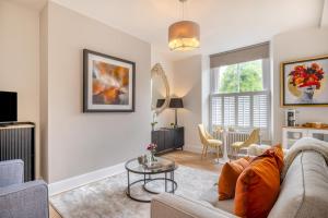 Χώρος καθιστικού στο Georgian Suite - Apartment 14