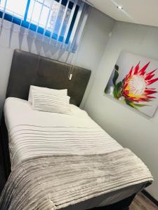 Postel nebo postele na pokoji v ubytování Villa Kristine