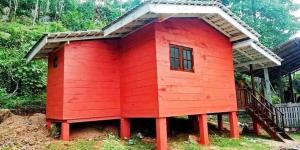 Budova, kde se vila nachází