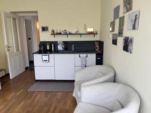 Η κουζίνα ή μικρή κουζίνα στο appartamentoviaguedoz