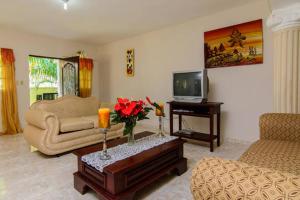 Μια τηλεόραση ή/και κέντρο ψυχαγωγίας στο The Three Sisters Villa +11 φωτογραφίες