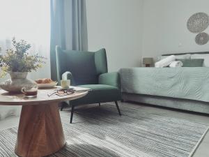 Posezení v ubytování Grace Living