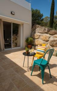 Posezení v ubytování La Dolce Vita Trans-en-Provence Studios & Terrasses