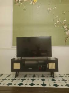 TV a/nebo společenská místnost v ubytování Cute Home