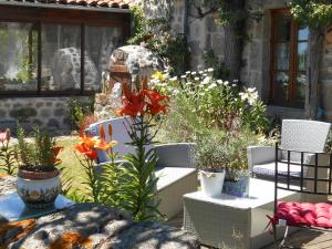 Zahrada ubytování Chambre D'hôtes Myrtille