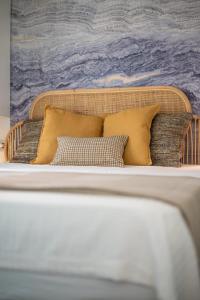 En eller flere senge i et værelse på Torrevieja Spain Apartments - Solina & Nerisa