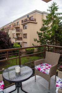 Balkón nebo terasa v ubytování Maya's Flats & Resorts 102 - Premium Apartment Prz