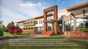 a rendering of the front of a hotel at Hotel Thermalpark in Dunajská Streda
