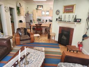 Posezení v ubytování Strand Beach House