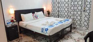 Ένα ή περισσότερα κρεβάτια σε δωμάτιο στο Kasa anjo