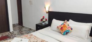 Ένα ή περισσότερα κρεβάτια σε δωμάτιο στο Kasa anjo +3 φωτογραφίες