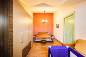 Postel nebo postele na pokoji v ubytování Homin Tsaghkadzor