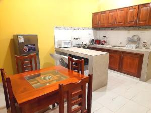 Køkken eller tekøkken på Amazon Soul Apartment