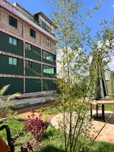 Κήπος έξω από το Mara Balanite Hotel