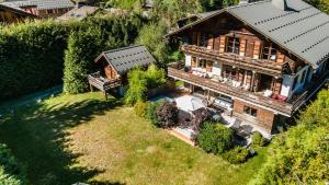 Zahrada ubytování Chalet 715