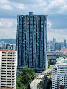 Γενική άποψη της πόλης Κουάλα Λουμπούρ ή θέα της πόλης από  αυτό το διαμέρισμα