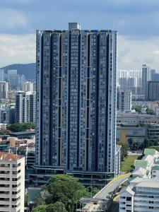 Γενική άποψη της πόλης Κουάλα Λουμπούρ ή θέα της πόλης από  αυτό το διαμέρισμα