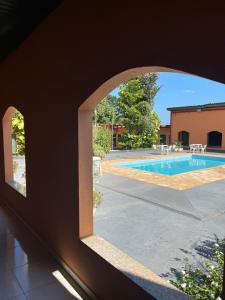 La alberca dentro o cerca de Vitalliti Hotel