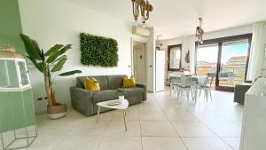 Χώρος καθιστικού στο Green House