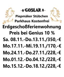 a poster for a concert with a picture of a horse at Piepmäker Stübchen in Goslar