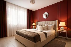 Ένα ή περισσότερα κρεβάτια σε δωμάτιο στο Qult - Old City Pearl