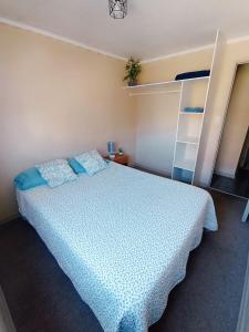 Postel nebo postele na pokoji v ubytování El Hogar de Catagus