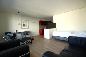 Posezení v ubytování MAVO Hospitality Esslingen Berliner Straße