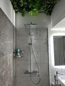 Koupelna v ubytování Lucas Apartament 2