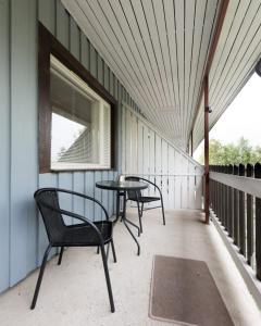 Balkón nebo terasa v ubytování Iin Sillat