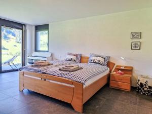 Postel nebo postele na pokoji v ubytování Apartment Greenview by Interhome