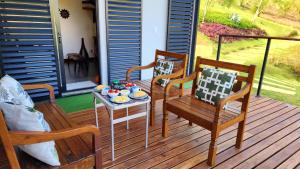 Et opholdsområde på Villa Oz021 Cottages