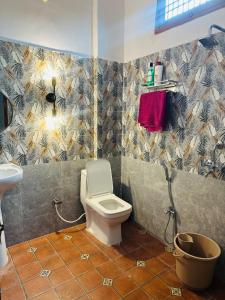 Koupelna v ubytování Avani