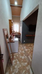 Postel nebo postele na pokoji v ubytování Chalé Elis 400m do centro - Serra do Cipó