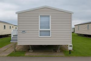 Bygningen som feriehuset ligger i