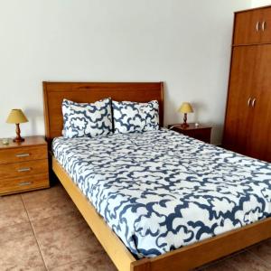 Postel nebo postele na pokoji v ubytování Apartamento Solar da São