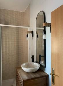 Koupelna v ubytování Casita de campo a 15 minutos de Toledo