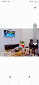 Μια τηλεόραση ή/και κέντρο ψυχαγωγίας στο Devine Homes Apartments